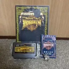 【正常動作品】FC 覇邪の封印 外箱 説明書 メタルフィギュア付属