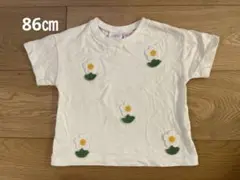 zara 刺繍Tシャツ