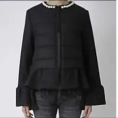 ヨーコチャン バックティアード パールショートダウン 38