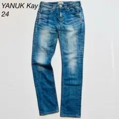 YANUK Kayヤヌーク　ジーンズ　スリムパンツ　24