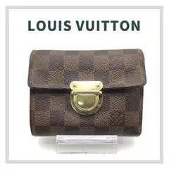 LOUISVUITTON ルイヴィトン ポルトフォイユコアラダミエエベヌ二つ折り