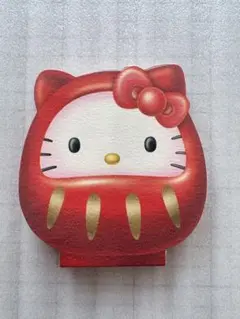 新品⭐︎ハローキティ サンリオ メモ帳 ダルマ 2000年製