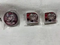 鬼滅の刃　童磨　くら寿司コラボ　缶バッジ消しゴム3点セット