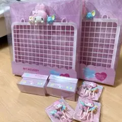 マイメロディ マイメロちゃん メッシュパネルセット サンリオ 壁飾り フック付き