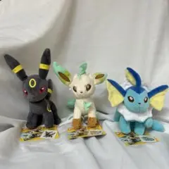 ポケモンキャンバス　ぬいぐるみ　エーフィー　ブラッキー　ブイズ 等身大ぬいぐるみブイズシリーズ第二弾が本日登場