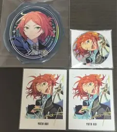 あんスタ 9周年 缶バッジ ぱしゃっつ カード シーリングクリアシール 葵ゆうた