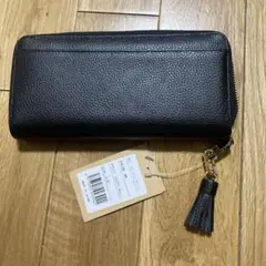 長財布 ブラック らくらく小銭が出せる