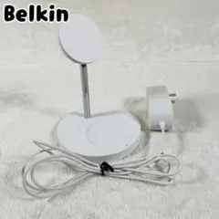 Belkin ベルキン 磁気ワイヤレス充電スタンド ホワイト WIZ010