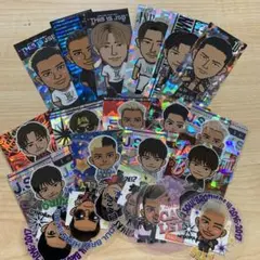 ELLY NAOTO小林直己　山下健二郎千社札　スクエアステッカーセット