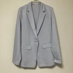 【極美品】ユニクロ　UVカットジャージージャケット　ライトブルー　 L