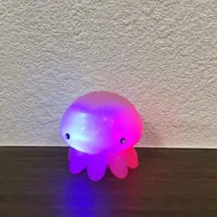 光る レインボー クラゲ バスボール クラゲピンク バスボム マスコット