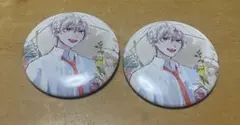 オレビバ　アベレージさん　缶バッジ 2個セット