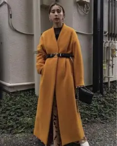 AMERI 羊毛オーバーコート