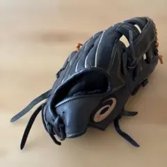 asics野球グローブ 黒　右利き