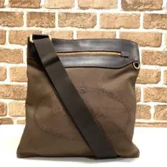 PRADA ジャガード ショルダーバッグ 4818