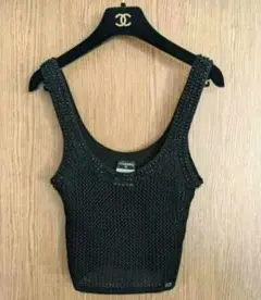 CHANEL シャネル タンクトップ キャミソール ノースリーブ 36