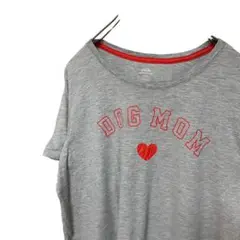 DIG MOM celebrate 半袖Tシャツ　グレー　XL