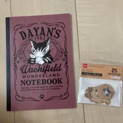 DAYAN'S WONDERS ノート A5 ワインレッド