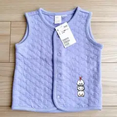 H&M 80㎝ディズニー プリントキルティングベスト