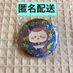 ちいかわ　てんし♥あくま　ホログラム缶バッジinカプセル　あくま　くりまんじゅう