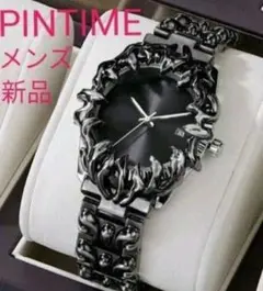 特価中★■ 新品 PINTIME メンズ 腕時計 y2k パンク