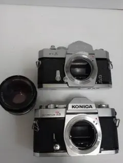 【付属品あり】KONICA T3ボディ  HEXANONレンズ２個セット 付属品あり】KONICA T3ボディ HEXANONレンズ2個セット