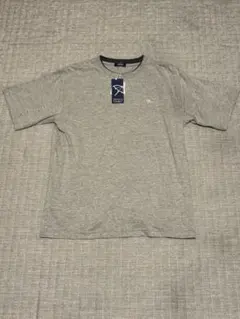 新品タグ付 Ｌサイズ アーノルドパーマー 重ね着風tシャツ 無地グレー