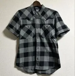UNDERCOVERISM アンダーカバーイズム チェック ウエスタン半袖シャツ