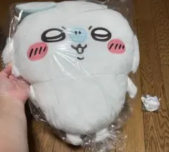 ちいかわ モモンガ超BIGぬいぐるみ+おかおミニシリコンポーチ