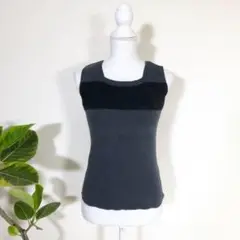 【マークジェイコブス】ニット タンクトップ(40,L)イタリア製 毛80%