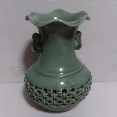 【韓国陶磁　海泉　南宮熔作　壺・花瓶　２８ｃｍ】 韓国陶磁 海泉 南宮熔作 壺・花瓶 28cm】 - メルカリ