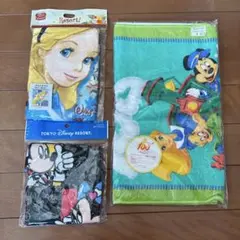 【新品未開封】ディズニー タオル ハンカチ セット ①