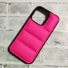 iPhone14Pro クッション ケース ピンク 新品