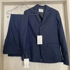 新品 ZARA ザラ フォーマルスーツ160 ネイビー