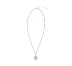 HUMAN MADE HEART NECKLACE - PINK / F