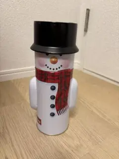 雪だるま型収納缶