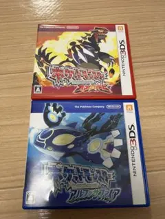 3DS ポケットモンスターオメガルビー アルファサファイア