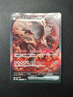 【美品】ガチグマアカツキex SAR