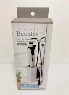 山崎実業 ウォールヘアーアイロンホルダー ボーテス ホワイト