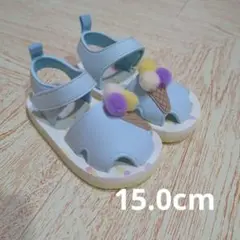 西松屋 アイスクリーム サンダル 女の子 15.0cm