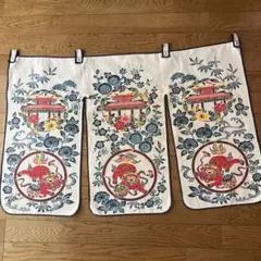 沖縄模様が素敵なのれん 沖縄