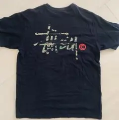 stussytシャツ 迷彩ロゴ　サイズL