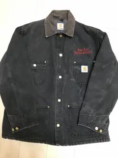 90s Carhartt 企業ロゴ カバーオール made in USA