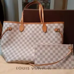 LOUISVUITTON ダミエ・アズール ネヴァーフルMM