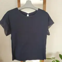 美品 Dessin 半袖カットソー M ネイビー
