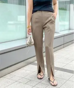 CINOH スリットパンツ
