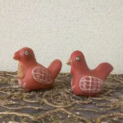 ペルー素焼き　置物　民芸品
