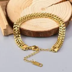 【希少品】美しい価格の18 Kゴールドブレスレット59