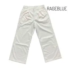 匿名配送❤️RAGEBLUE TRストレッチ/バギーワイドパンツ/スラックス 新品