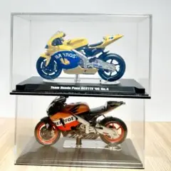 ミニチュアバイク模型2台セット